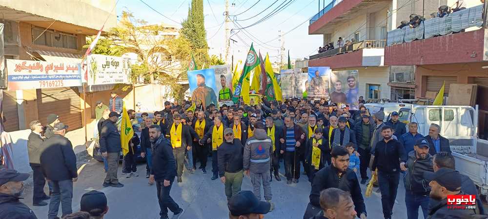 طيردبا : تشييع القائد الجهادي الكبير الحاج علي بحسون 